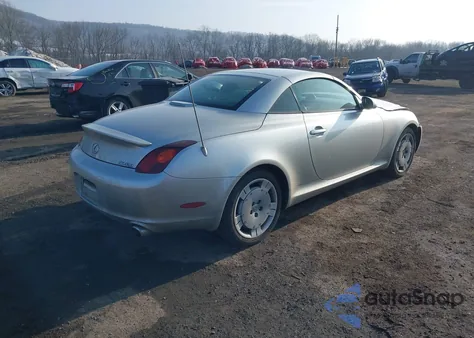 2004 Lexus Sc 430 z USA, uszkodzony, nr VIN JTHFN48Y740059158